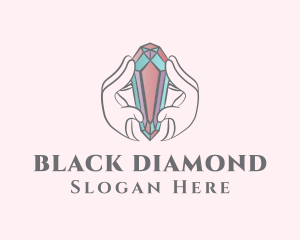 Diamond Hands Jewelry logo design