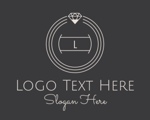 Instagram - Diamond Jewelry Letter logo design