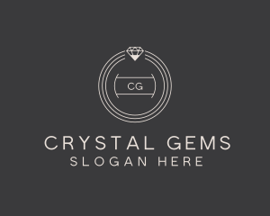 Deluxe Diamond Jewelry  logo design