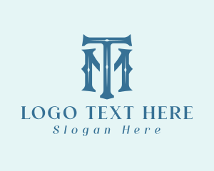 Lettering - Gothic Tattoo Artist logo design