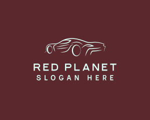 Red Car Racing logo design