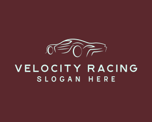 Red Car Racing logo design