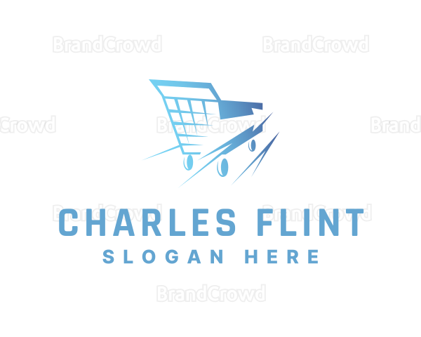 Shopping Cart Arrow Logo