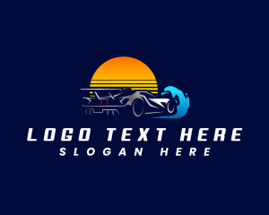 Auto - Car Wash Vehicle Detailing logo design