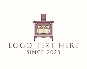Furniture Shop - Cast Iron Fireplace logo design