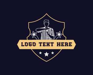 Sports Professional Referee Logo