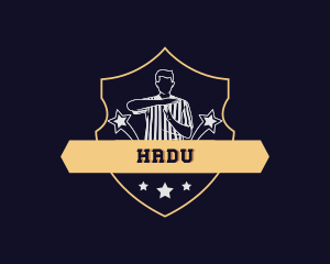 Emblem - Sports Professional Referee logo design