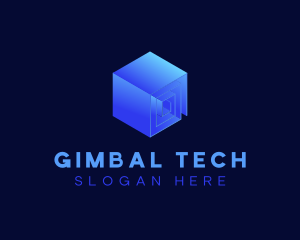 Digital Cube Tech logo design