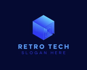 Digital Cube Tech logo design