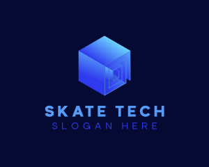 Digital Cube Tech logo design