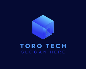 Digital Cube Tech logo design