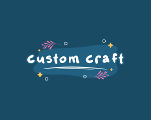 Creative Crafting Brand logo design