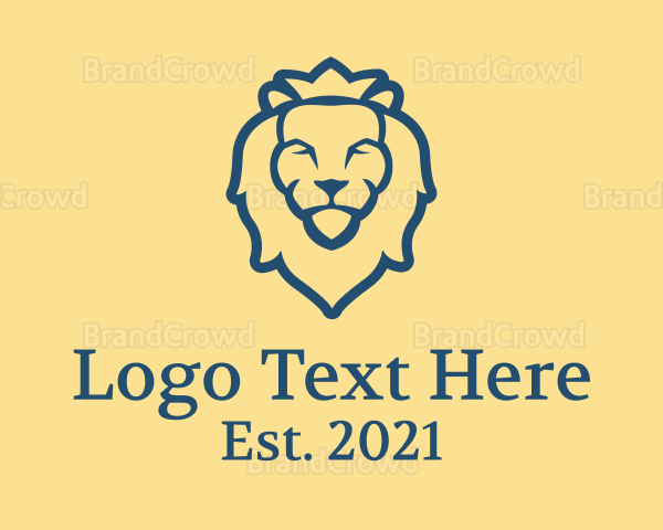 Regal Lion Head Logo