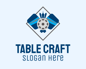 Table - Table Tennis City logo design