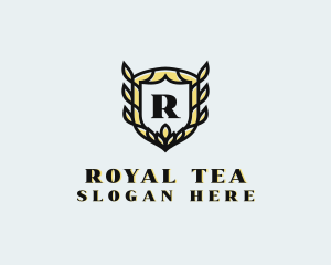 Leaf Royal Ornament logo design