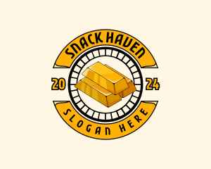 Gold Bar Pawnshop logo design