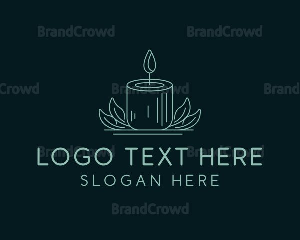 Candle Spa Decor Logo