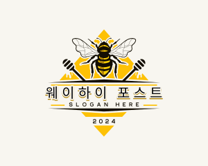 Bee Hive Honey logo design