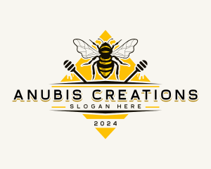 Bee Hive Honey logo design