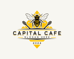 Bee Hive Honey logo design