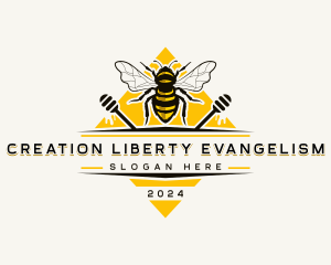 Bee Hive Honey logo design