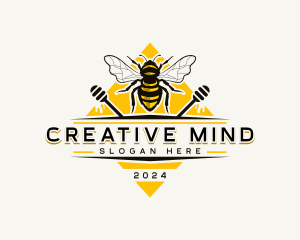 Bee Hive Honey logo design