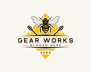 Bee Hive Honey logo design