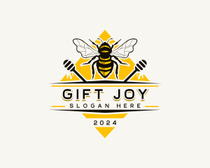 Bee Hive Honey logo design