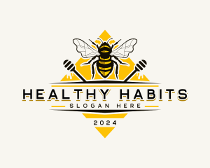 Bee Hive Honey logo design