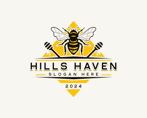 Bee Hive Honey logo design