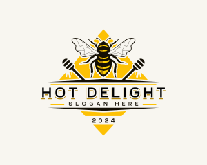 Bee Hive Honey logo design