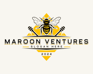 Bee Hive Honey logo design