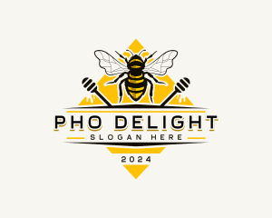 Bee Hive Honey logo design