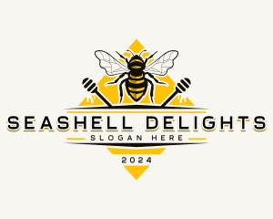 Bee Hive Honey logo design