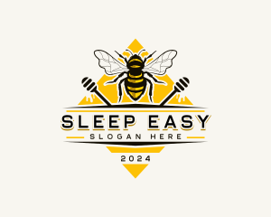 Bee Hive Honey logo design