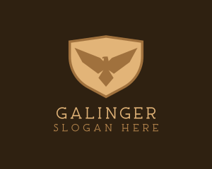 Geometric - Eagle Badge Security logo design