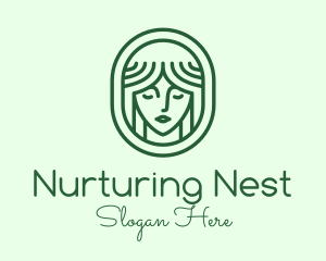 Goddess Mother Nature logo design