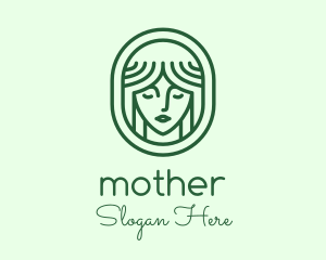 Goddess Mother Nature logo design
