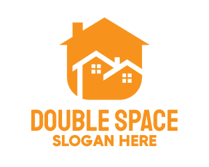 Duplex - Modern Duplex Home logo design