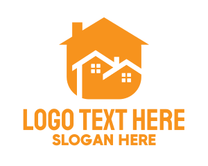 Modern - Modern Duplex Home logo design