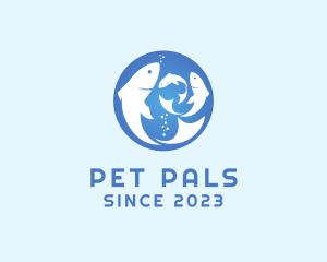 Marine Fish Aquarium  logo design