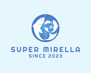 Tuna - Marine Fish Aquarium logo design