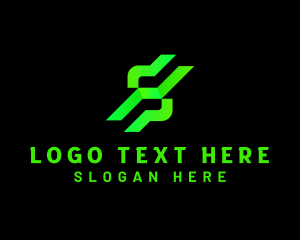 Letter S - Media Gaming Technology logo design
