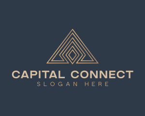 Corporate Pyramid Finance logo design