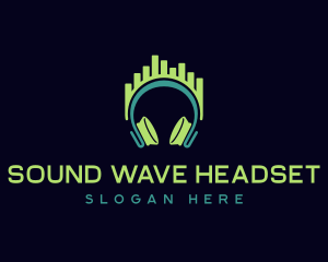 Headset - Rave Festival Headset logo design