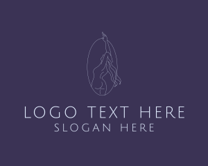 Sexual - Pink Feminine Lady logo design