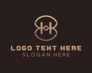 Monogram - Jewelry Accessory Letter K logo design