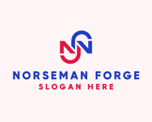 Corporate Firm Letter N logo design