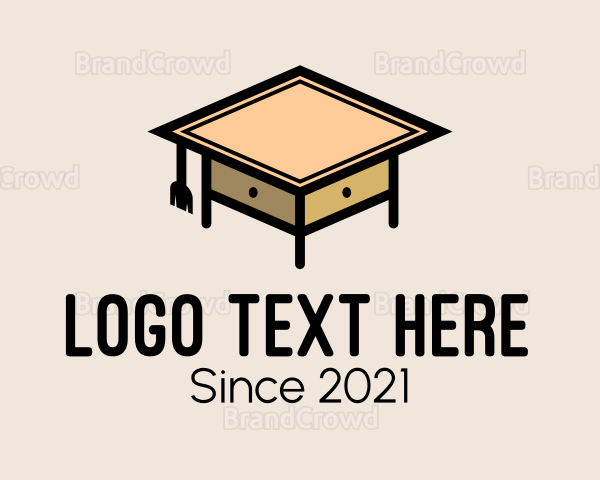 School Table Furniture Logo