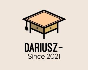 Academic - School Table Furniture logo design